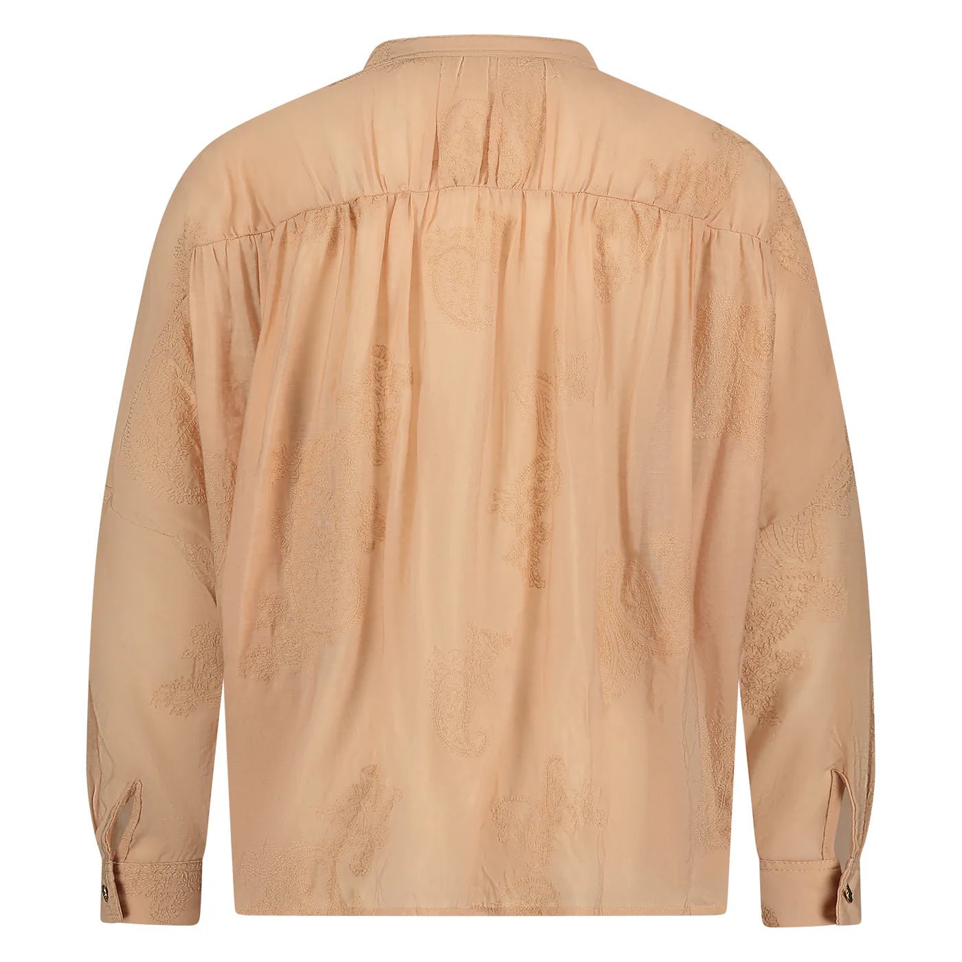 NUKUS - Blouse Rosan Embroidery Powder Pink - Luxedy