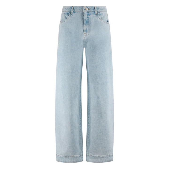 NUKUS - Broek Abby Denim Strass Bleached - Luxedy
