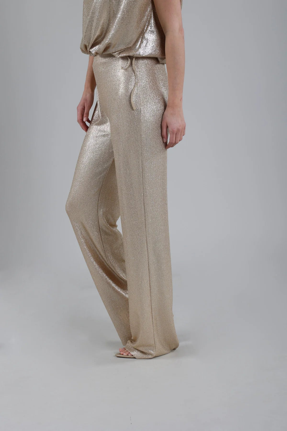 NUKUS - Broek Basile Gold - Luxedy