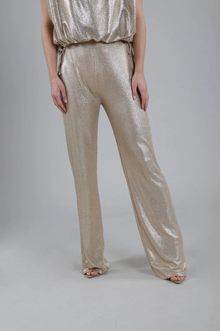 NUKUS - Broek Basile Gold - Luxedy