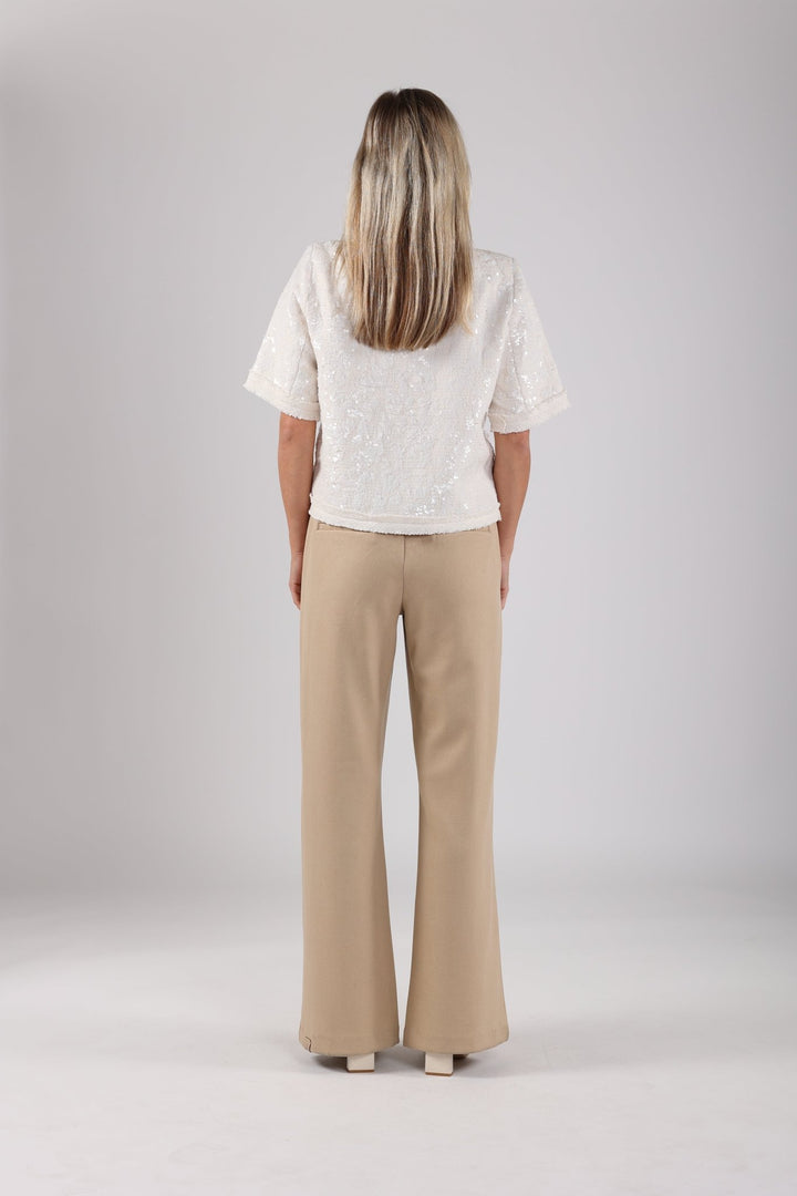 NUKUS - Broek Jill Sand - Luxedy