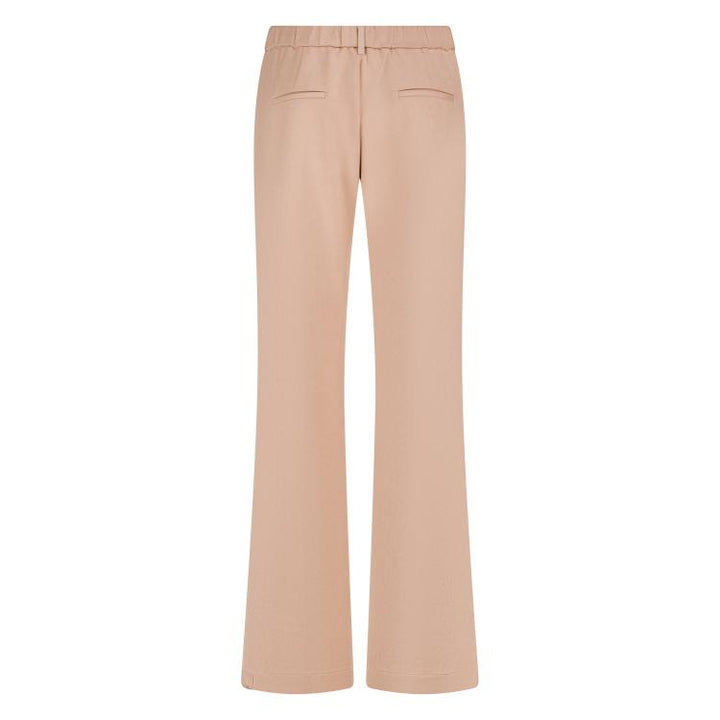 NUKUS - Broek Jill Scuba Dusty Pink - Luxedy