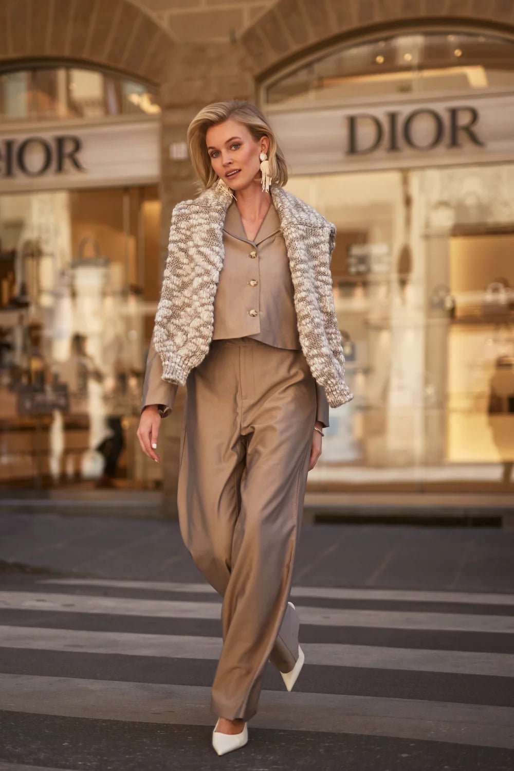 NUKUS - Broek New York Walnut - Luxedy