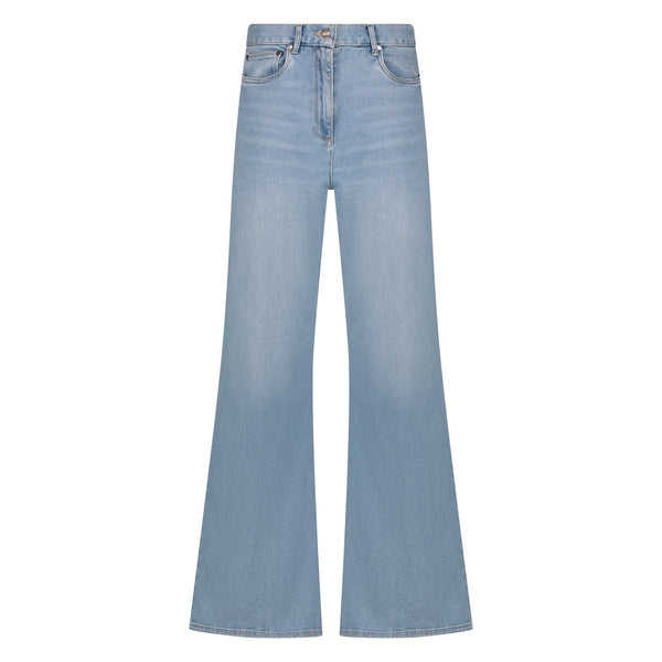 NUKUS - Broek Ruby Jeans Bleached Denim - Luxedy