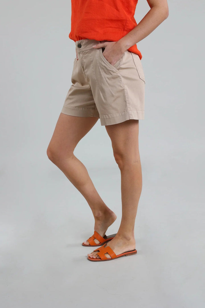 NUKUS - Broek Tanya Short Sand - Luxedy