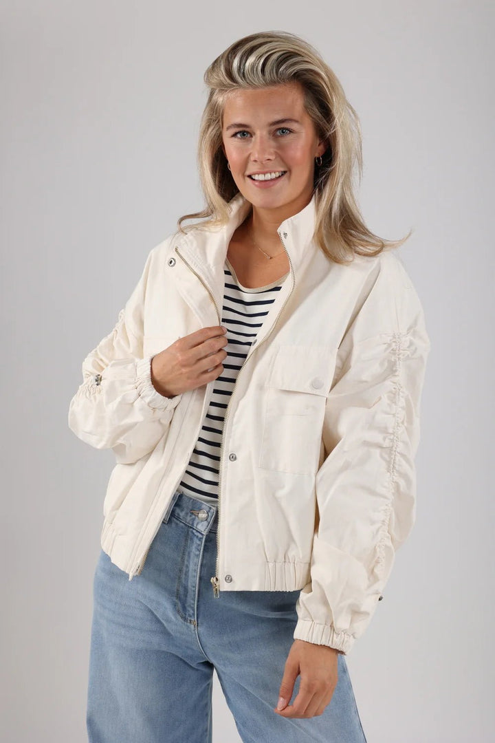 NUKUS - Jas Marit Jacket Offwhite - Luxedy