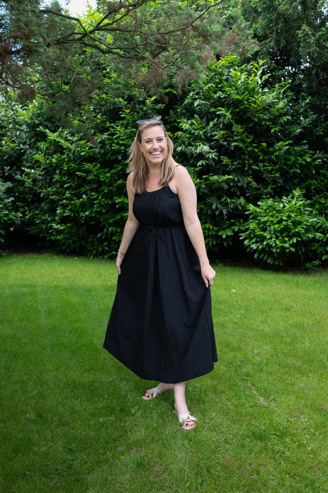 NUKUS - Jurk Isabel Robe Black - Luxedy