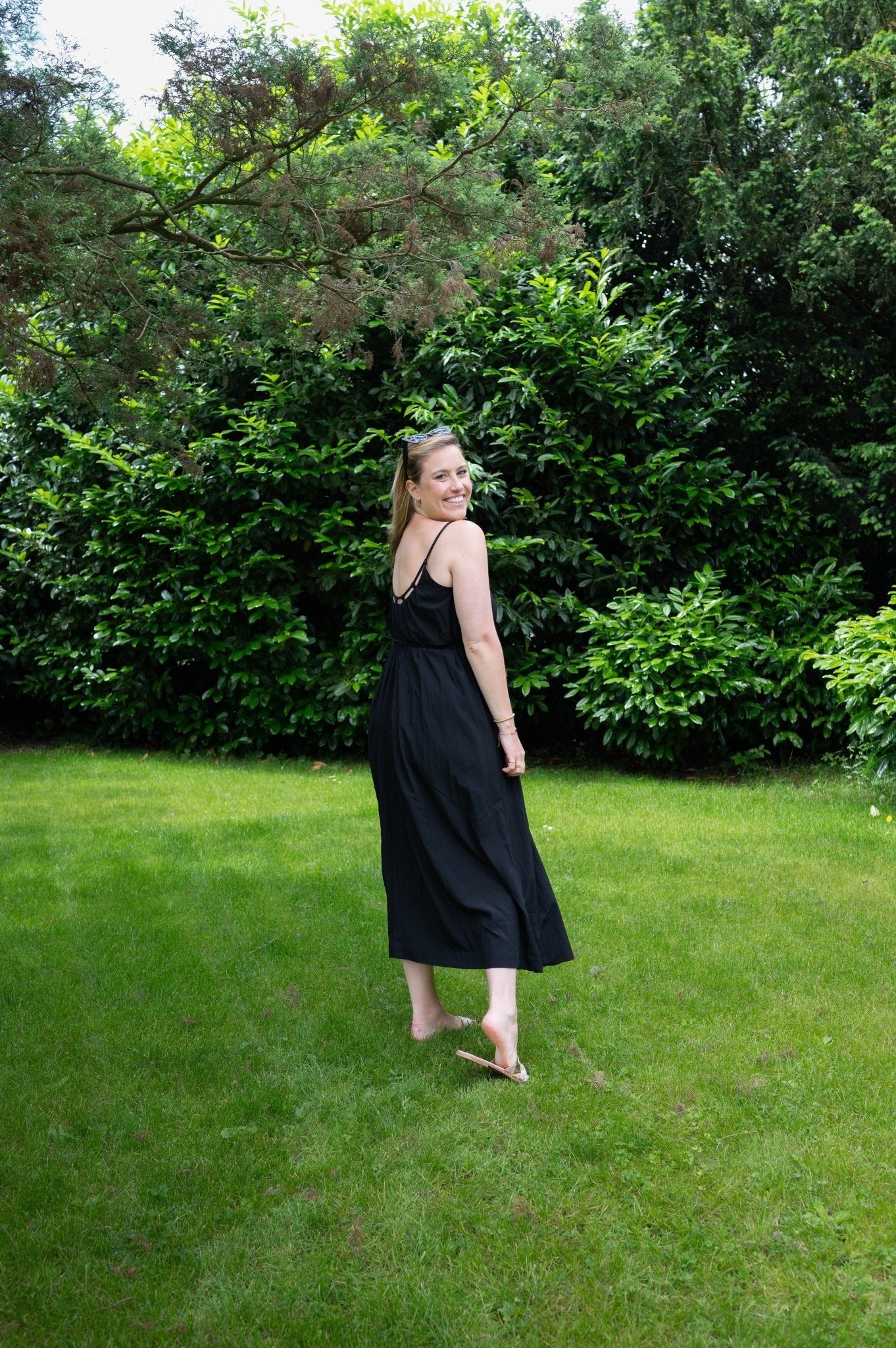 NUKUS - Jurk Isabel Robe Black - Luxedy