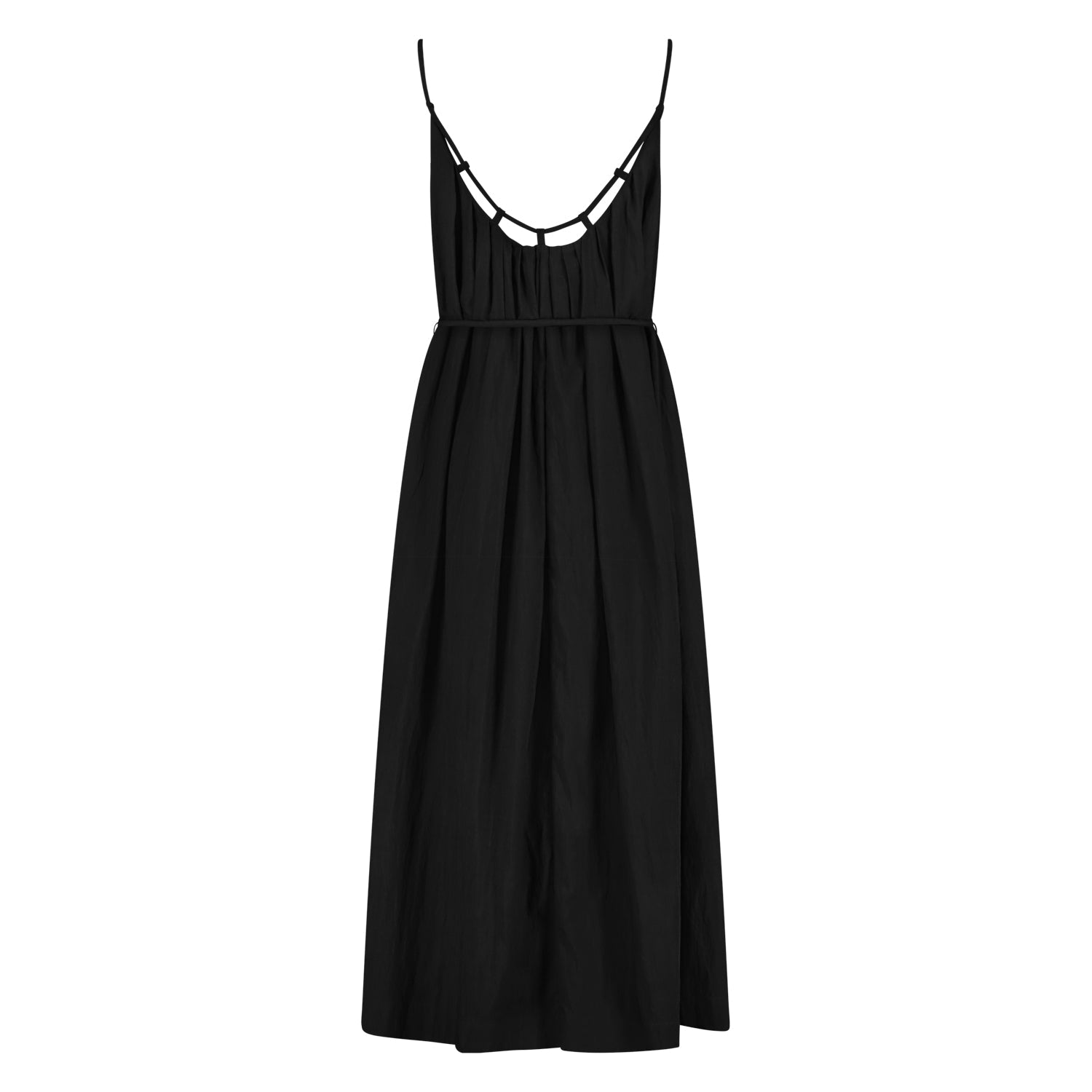 NUKUS - Jurk Isabel Robe Black - Luxedy