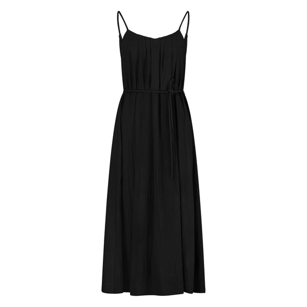 NUKUS - Jurk Isabel Robe Black - Luxedy