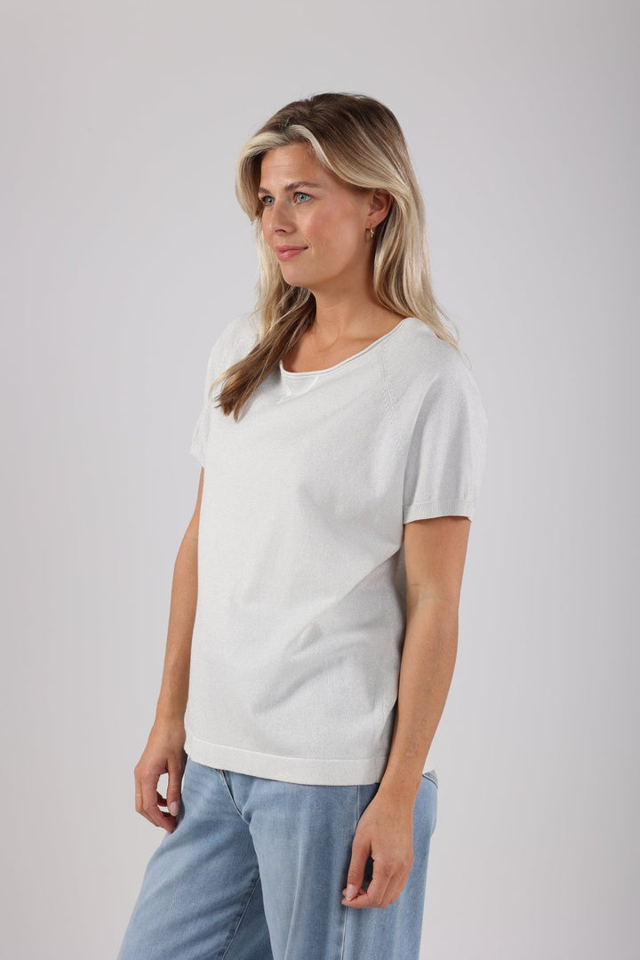 NUKUS - Top Anita Lurex Silver - Luxedy