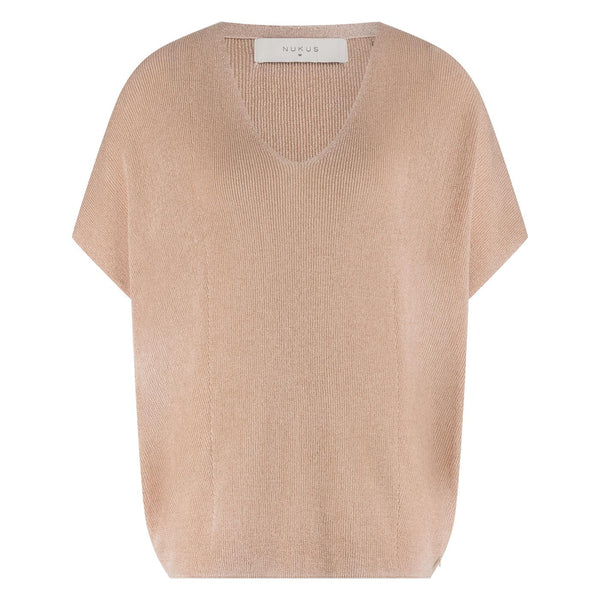 NUKUS - Top Dina Lurex Dusty Pink - Luxedy