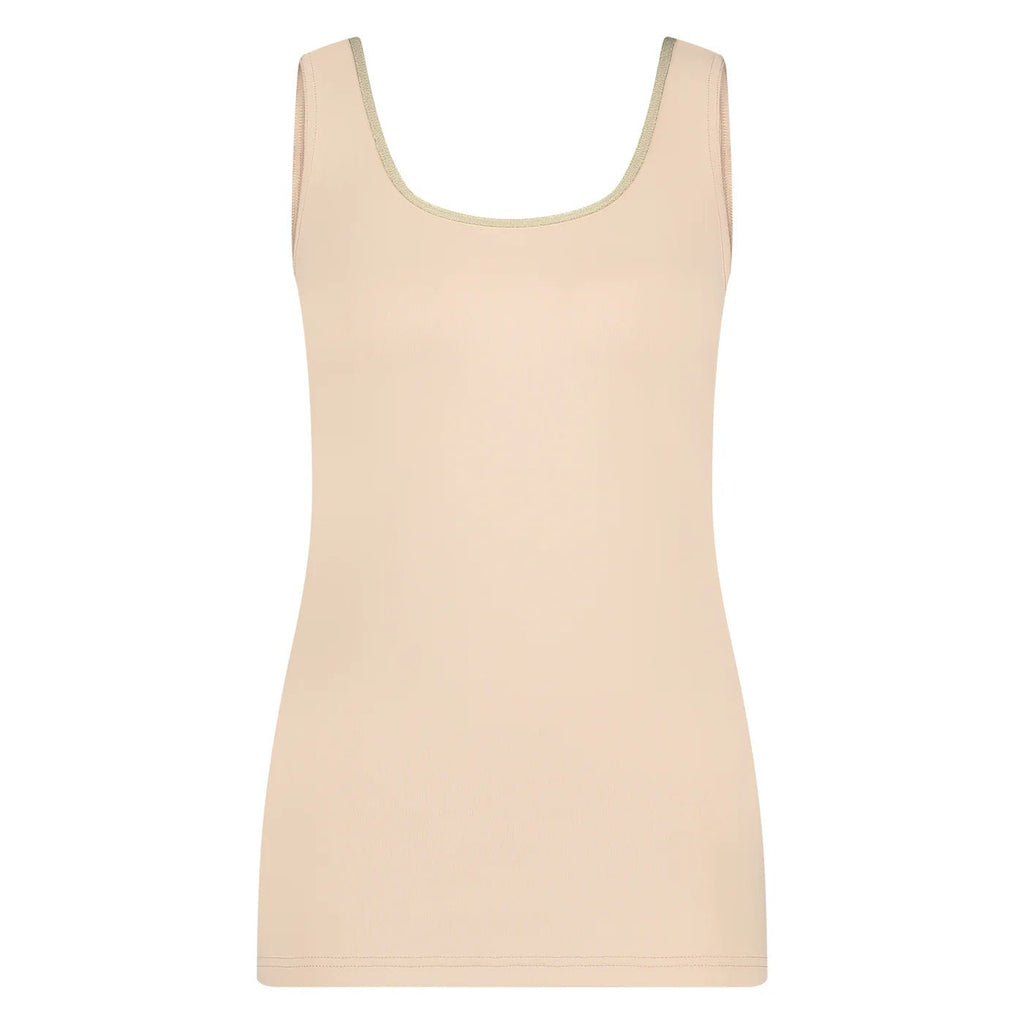 NUKUS - Top Juba Singlet Powder Pink/Gold - Luxedy