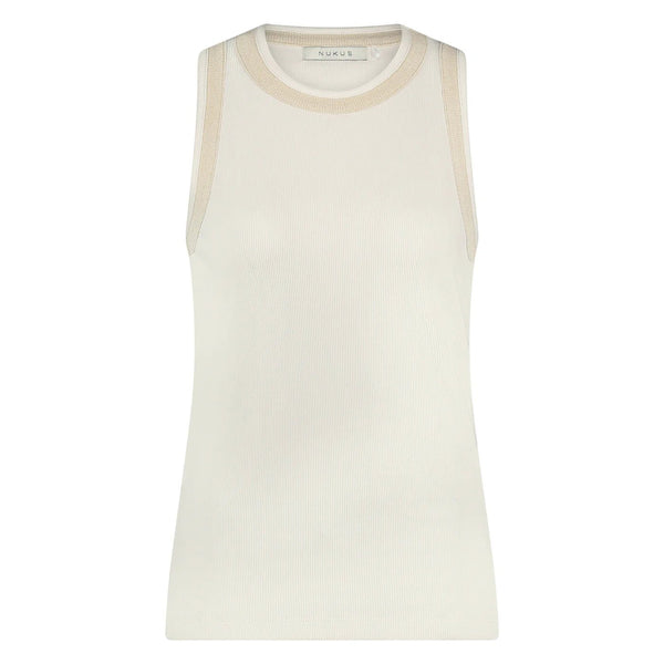 NUKUS - Top Nice Singlet OffWhite Gold - Luxedy