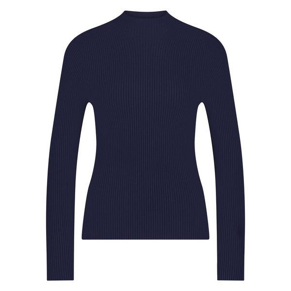 NUKUS - Trui California Pullover Navy - Luxedy