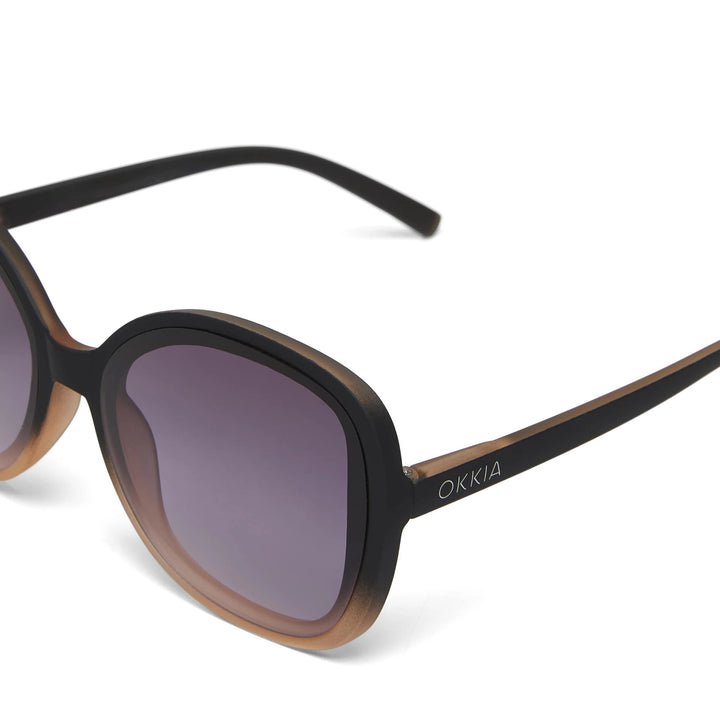 Okkia Zonnebril Anna Butterfly Shape - Black/Pink - Luxedy