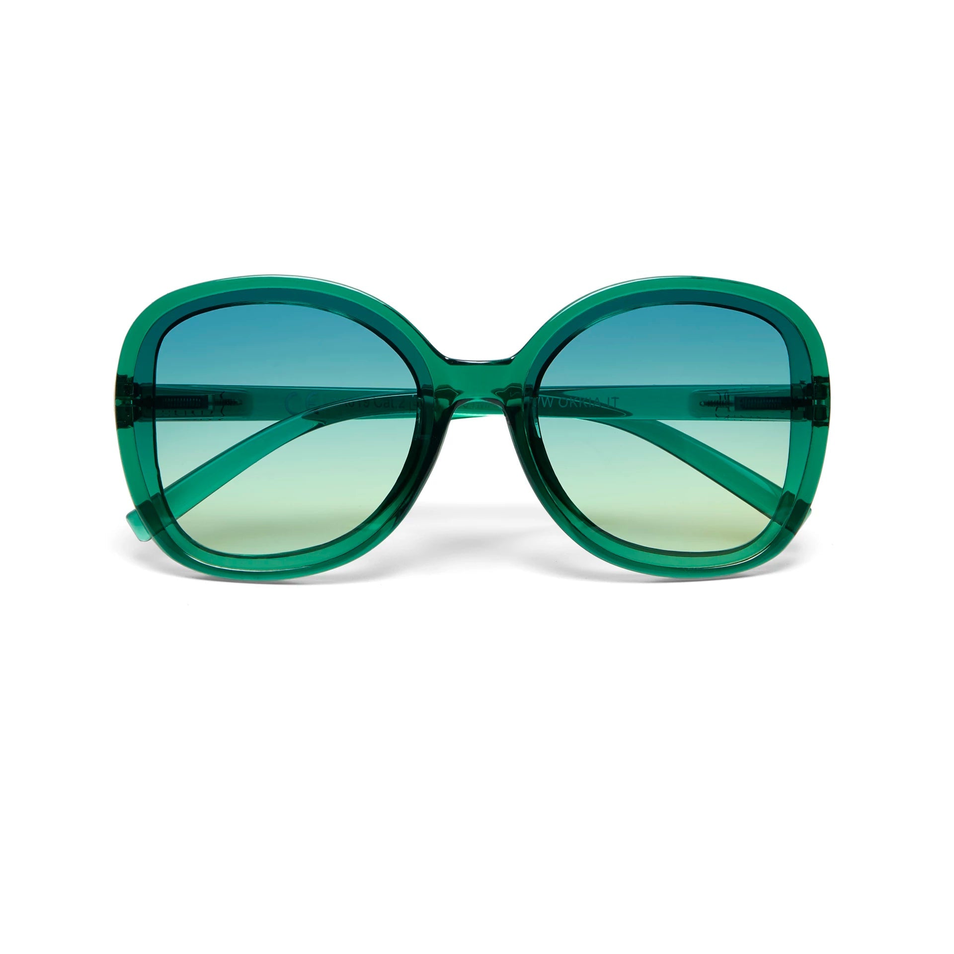 Okkia Zonnebril Anna Butterfly Shape - Transparant Green - Luxedy