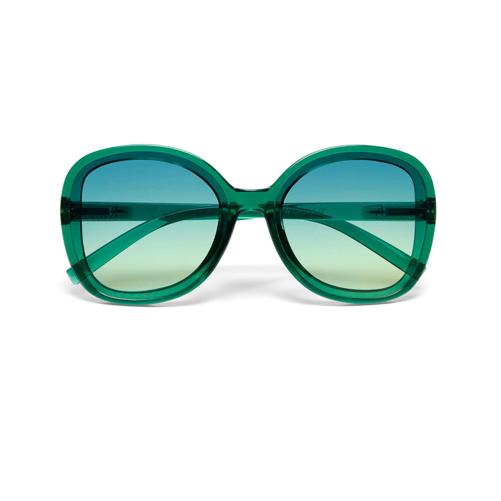 Okkia Zonnebril Anna Butterfly Shape - Transparant Green - Luxedy