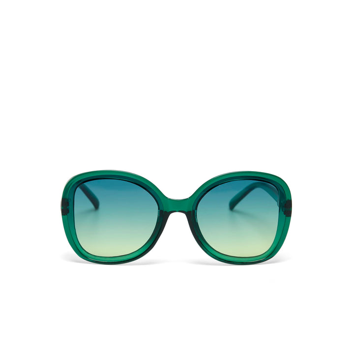 Okkia Zonnebril Anna Butterfly Shape - Transparant Green - Luxedy