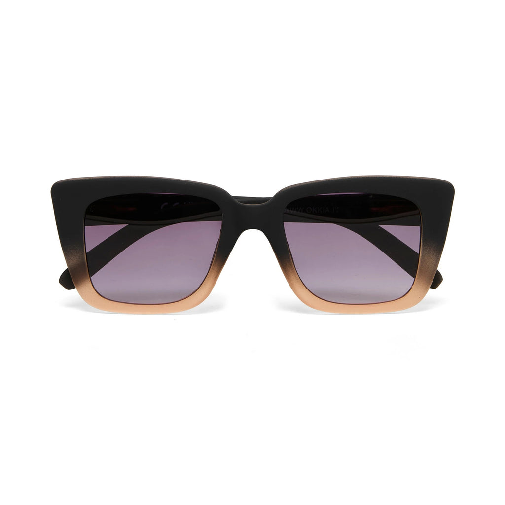Okkia Zonnebril Elba Cateye Shape - Black Rose - Luxedy