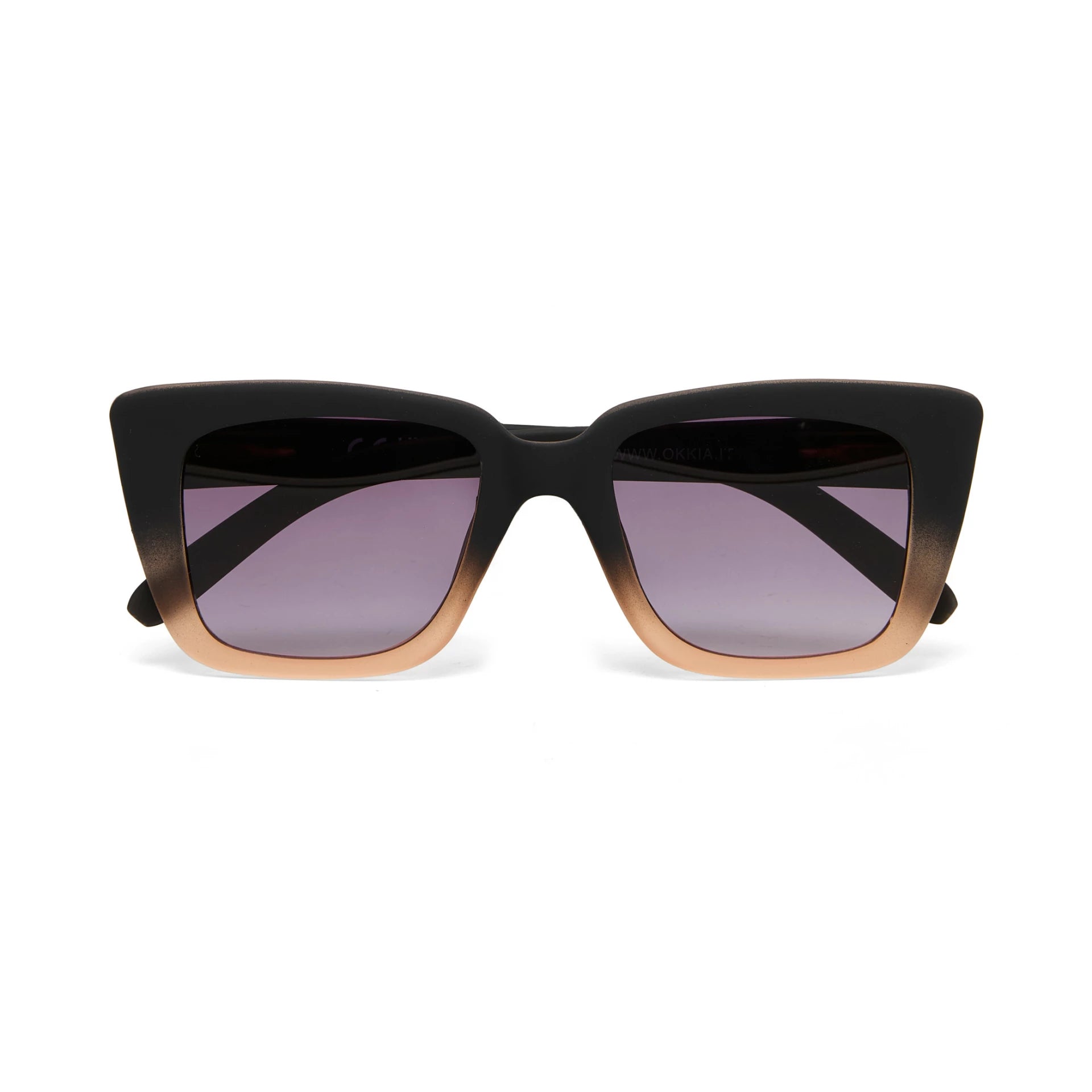 Okkia Zonnebril Elba Cateye Shape - Black Rose - Luxedy