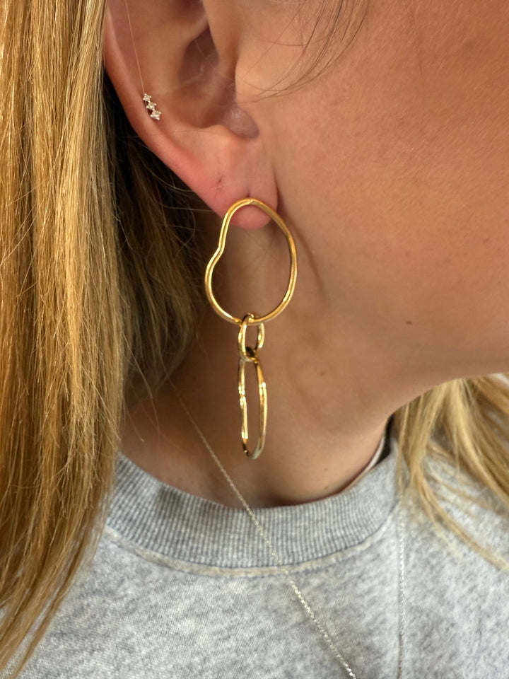 Oorbellen - Alfi Gold - Luxedy