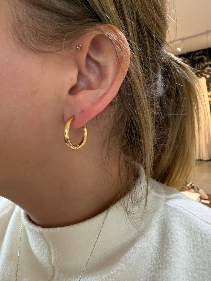 Oorbellen - Charlie (22mm) - Luxedy