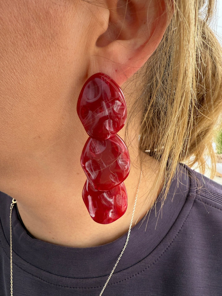 Oorbellen - Elise Bordeaux - Luxedy