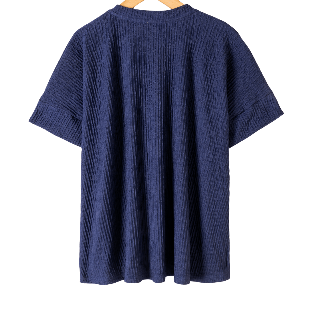 Oversized Shirt Ivy blue - Luxedy