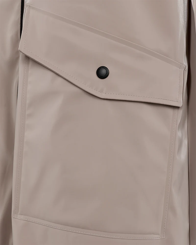 Freequent - Jas Novel Rain Jacket Simply Taupe