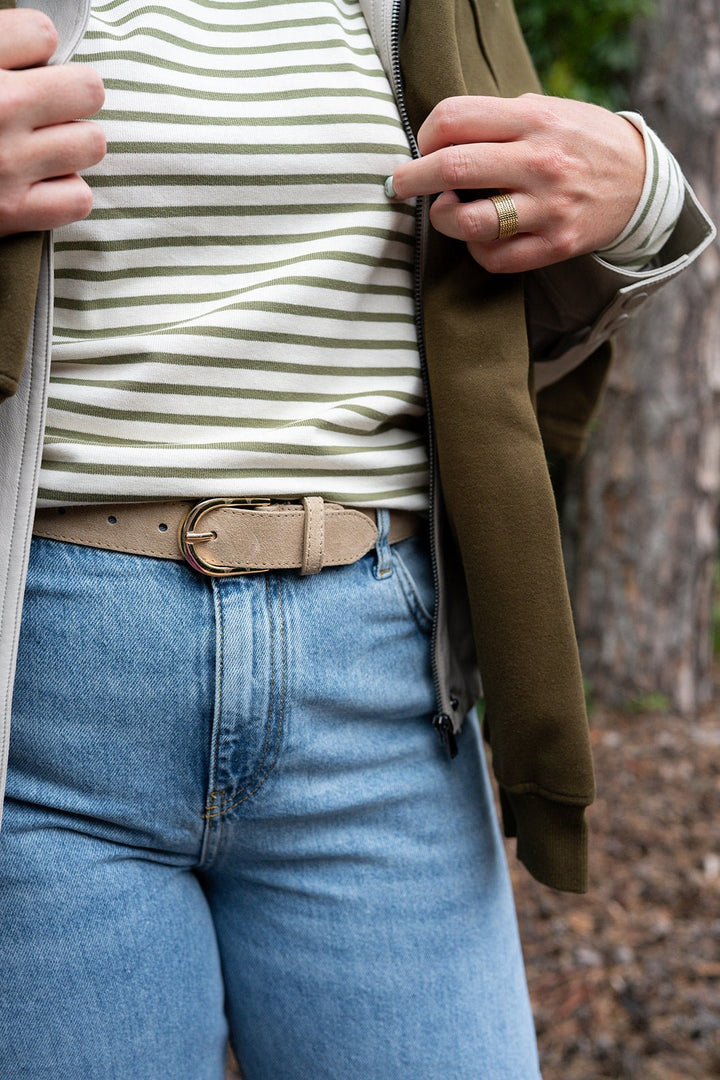 Riem - Suede Beige - Luxedy