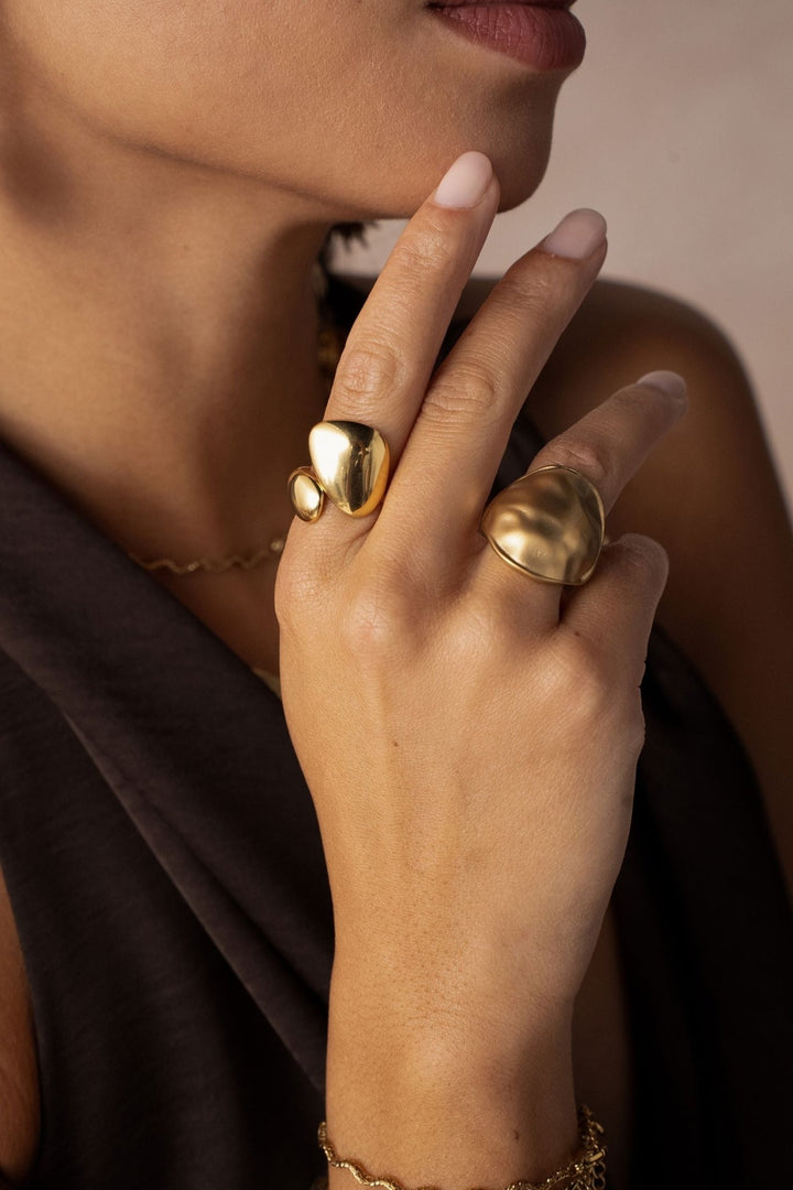 Ring - Flow Gold - Luxedy