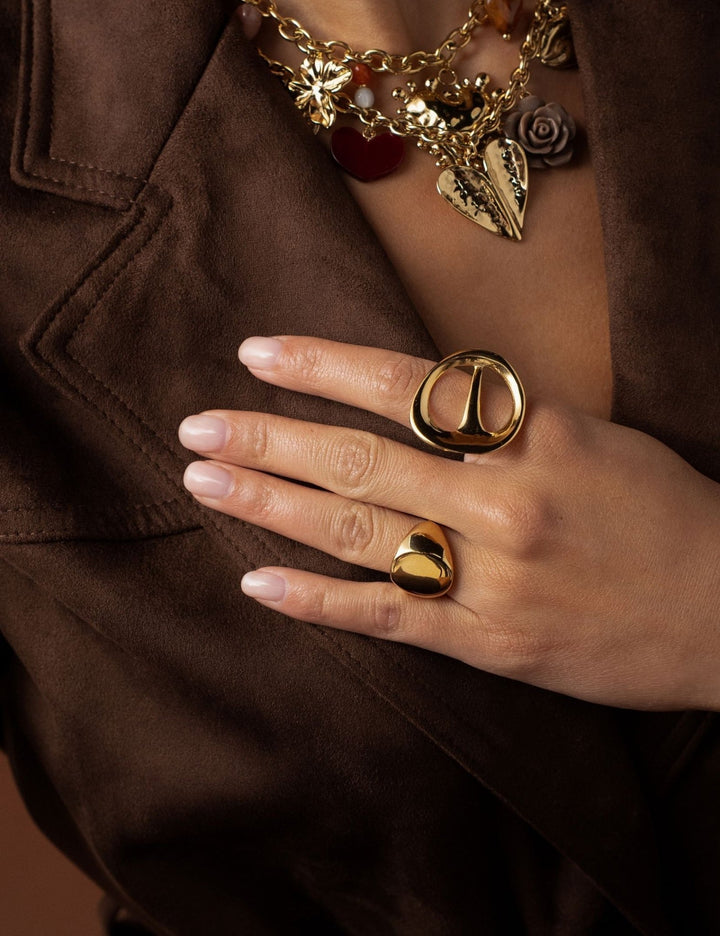 Ring - Rocky Gold - Luxedy