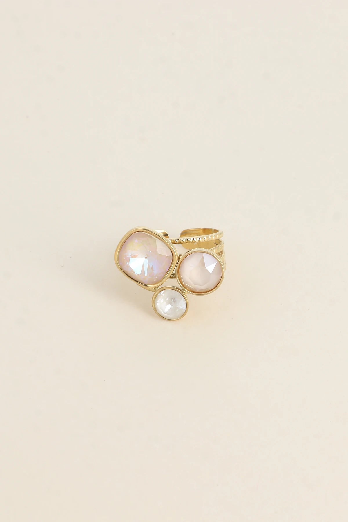 Ring - Triology Swarovski® Ivory - Luxedy