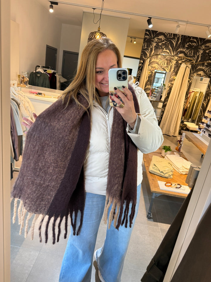 Sjaal Emma Brown Duo Mix - Luxedy