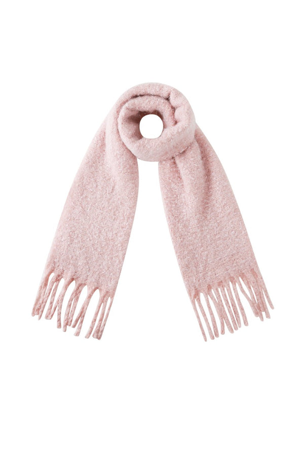 Sjaal Jessy Pink Soft Glitter - Luxedy