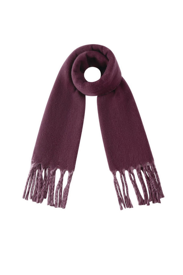 Sjaal Mila Burgundy (duo color) - Luxedy