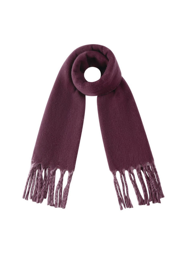 Sjaal Mila Burgundy (duo color) - Luxedy