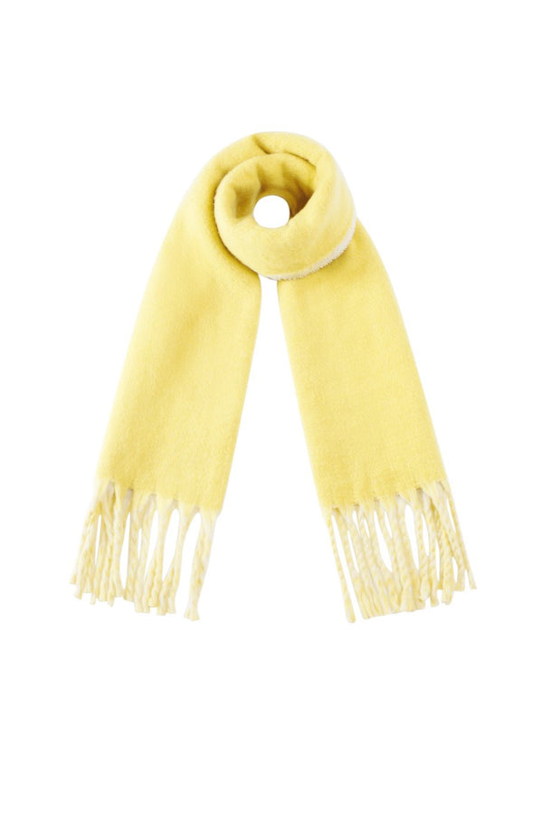 Sjaal Mila Butter Yellow (duo color) - Luxedy