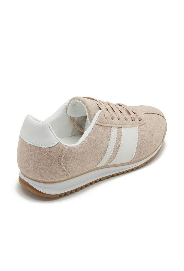 Sneakers Camille Beige - Luxedy
