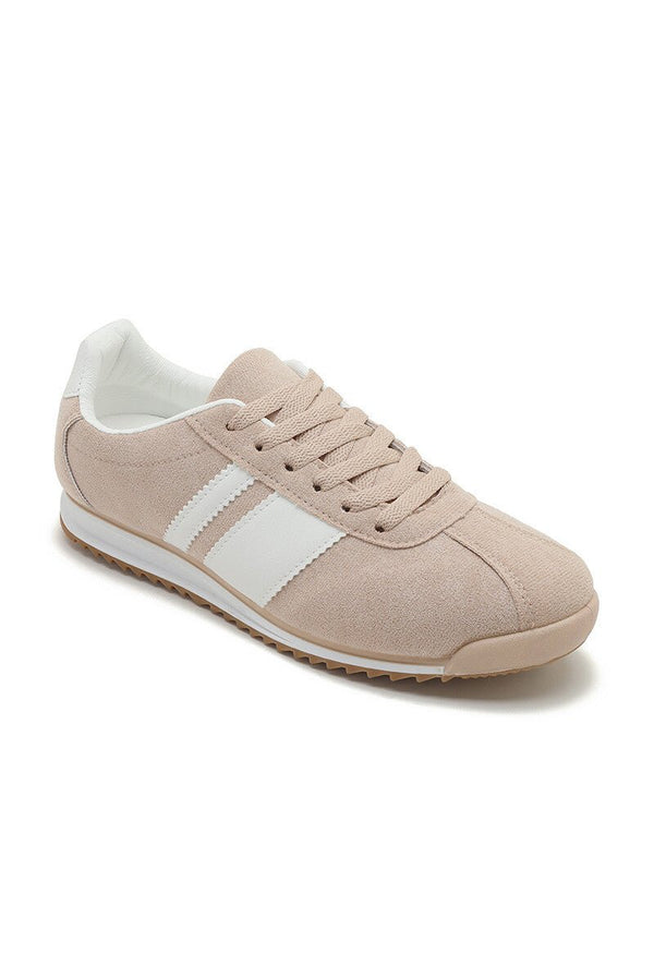 Sneakers Camille Beige - Luxedy