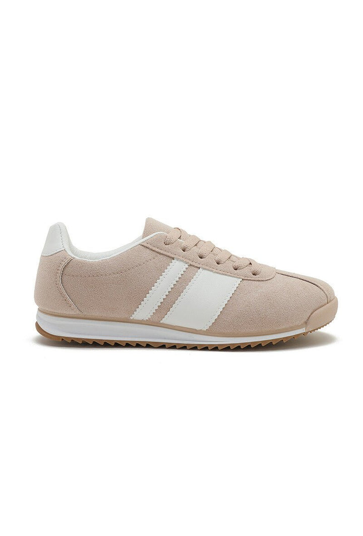 Sneakers Camille Beige - Luxedy