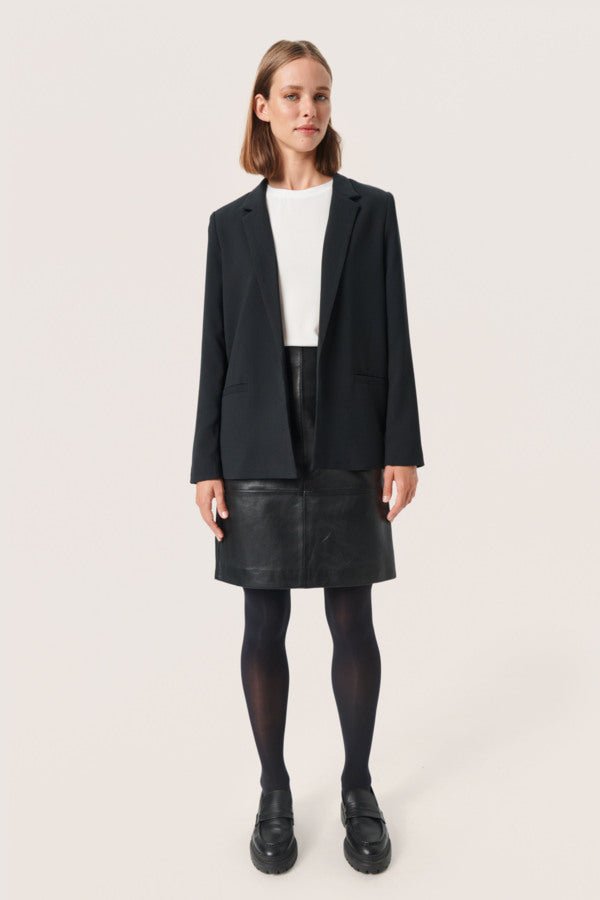 Soaked in Luxury - Blazer Shirley Black - Luxedy