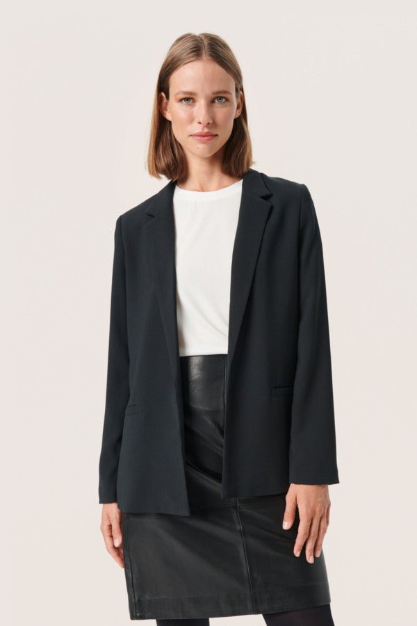 Soaked in Luxury - Blazer Shirley Black - Luxedy