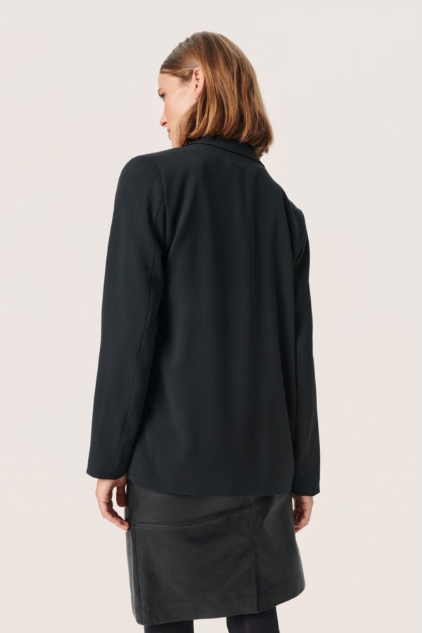 Soaked in Luxury - Blazer Shirley Black - Luxedy