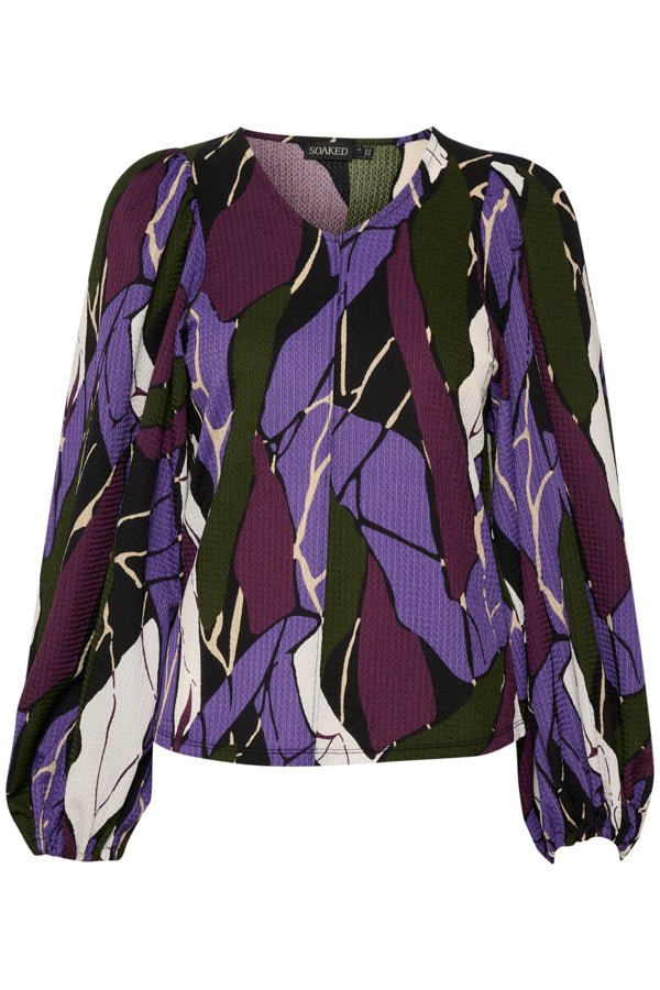 Soaked in Luxury - Blouse Killian Passion Flower Rock - Luxedy