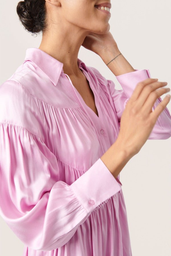 Soaked in Luxury - Jurk Charma Mimi Pastel Lavender - Luxedy