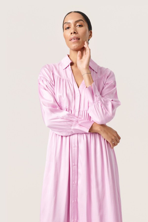 Soaked in Luxury - Jurk Charma Mimi Pastel Lavender - Luxedy