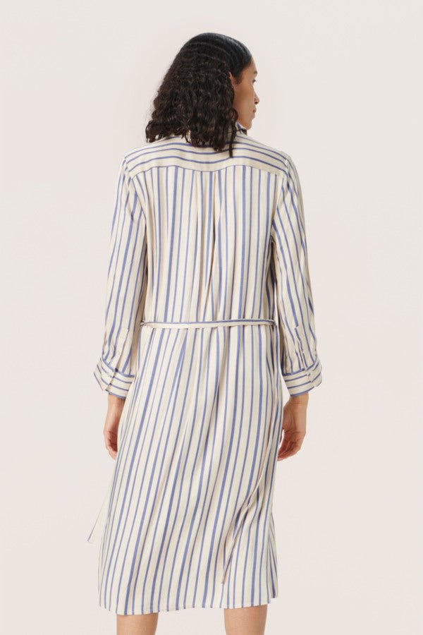 Soaked in Luxury - Jurk Puk Coastal Fjord Stripes - Luxedy