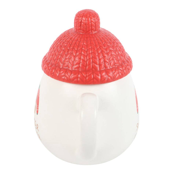 Sweater Weather kerstmok met deksel - Luxedy